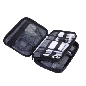 Troika Connected Organizer-etui Tasche für Elektronik-Zubehör Schwarz