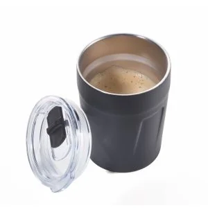 Espresso Doppio Thermo-Becher Schwarz