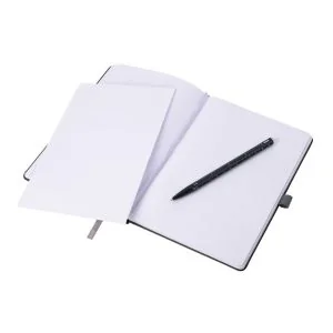 SlimPad Taschenformat A5 Notizbuch mit Stift