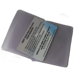 Replacement Plastic Credit Card Wallet Inserts Portrait